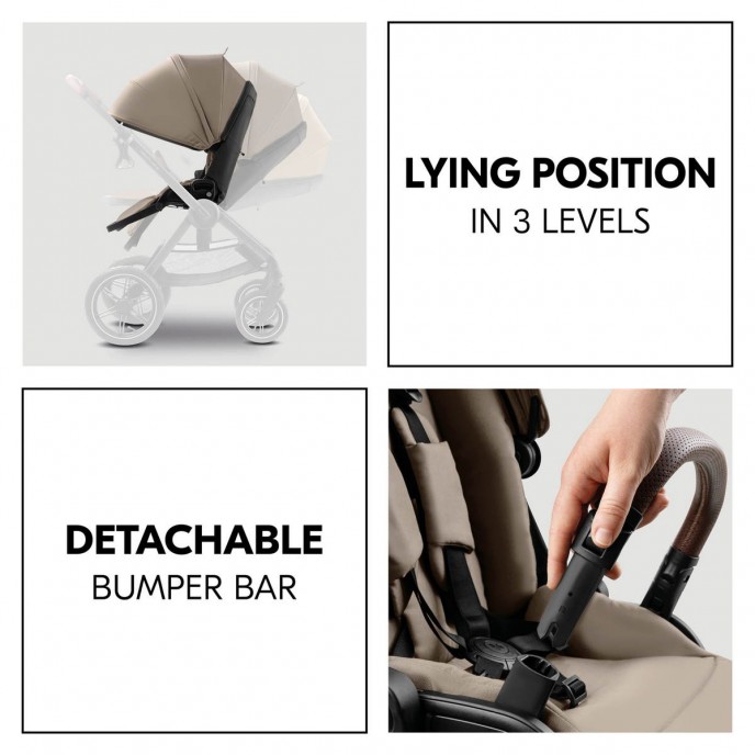 Hauck Travel System Comfort n Care Air Set Mocha