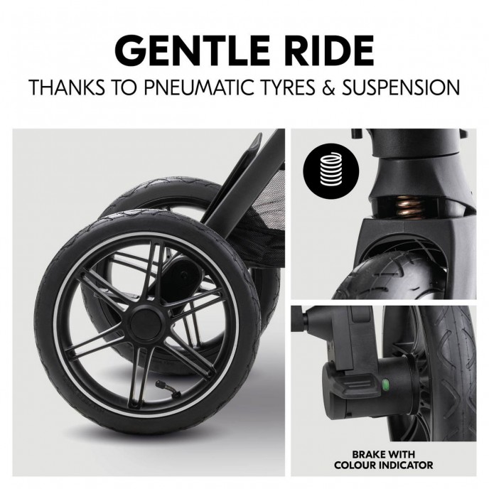 Hauck Travel System Comfort n Care Air Set Mocha