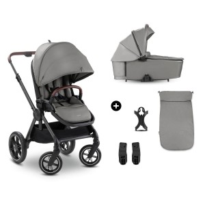 Hauck Travel System Comfort n Care Air Set Dark Grey