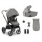 Hauck Travel System Comfort n Care Air Set Dark Grey