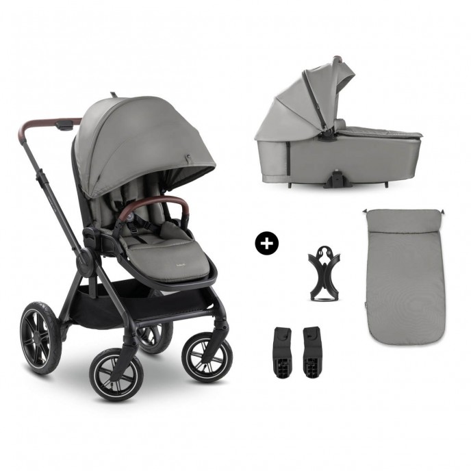 Hauck Travel System Comfort n Care Air Set Dark Grey