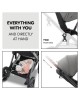 Hauck Travel System Comfort n Care Air Set Dark Grey