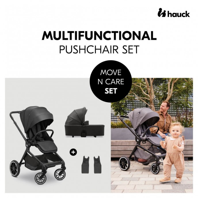 Hauck Travel System Move n Care Set Black Hauck Travel System Move n Care Set Black