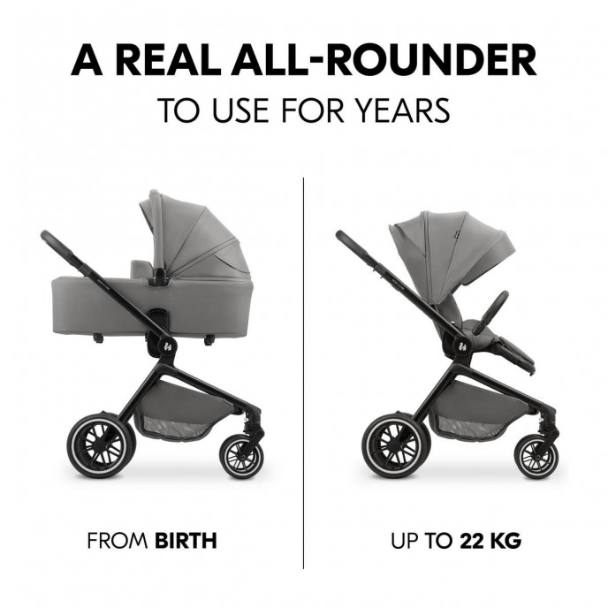 Hauck Travel System Move n Care Set Dark Grey Hauck Travel System Move n Care Set Dark Grey