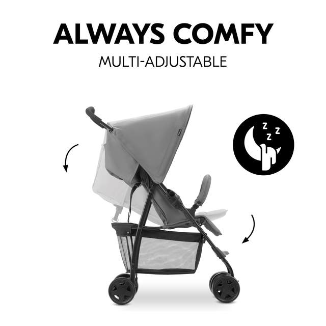 Hauck Stroller Sport Grey Hauck Stroller Sport Grey