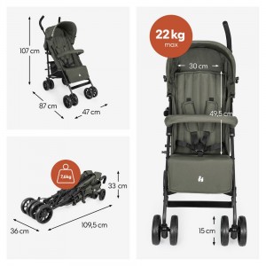 Hauck Stroller Fold n Care Olive