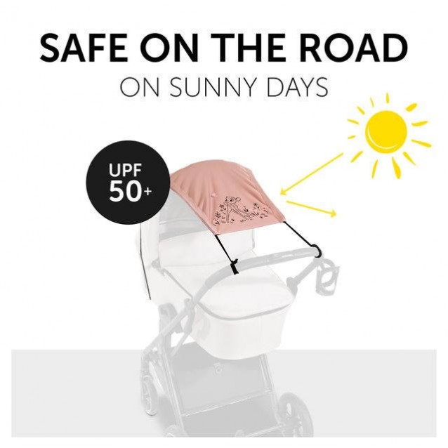Hauck Stroller Sunshade Bambi Rose Hauck Stroller Sunshade Bambi Rose