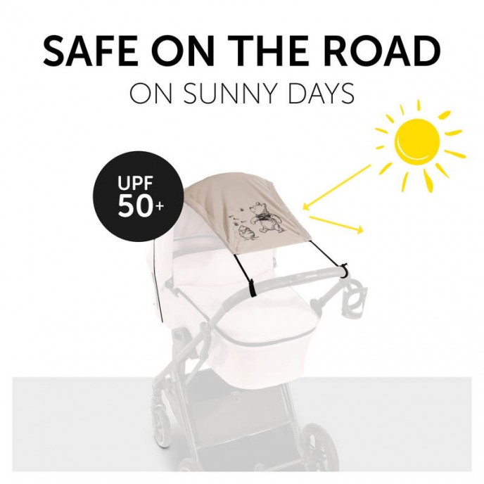 Hauck Stroller Sunshade Pooh Beige