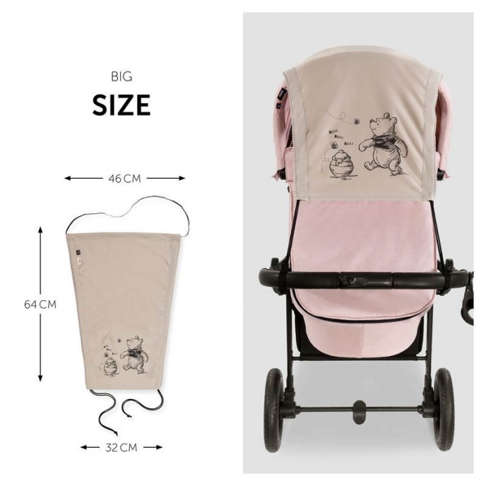 Hauck Stroller Sunshade Pooh Beige