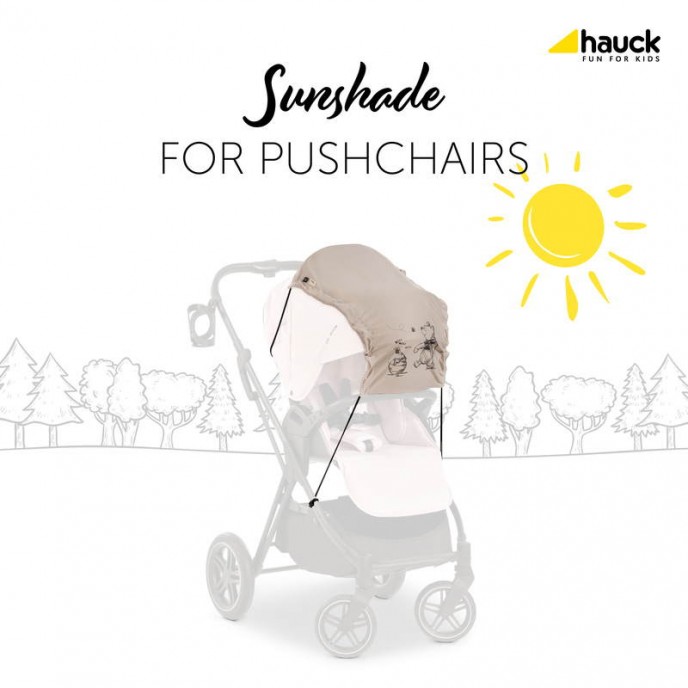Hauck Stroller Sunshade Pooh Beige
