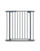 Hauck Gate Clear Step Autoclose Dark Grey