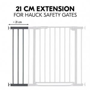 Hauck Gate Extension 21cm Dark Grey Hauck Gate Extension 21cm Dark Grey