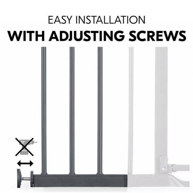 Hauck Gate Extension 21cm Dark Grey Hauck Gate Extension 21cm Dark Grey