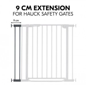 Hauck Gate Extension 9cm Dark Grey Hauck Gate Extension 9cm Dark Grey