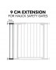Hauck Gate Extension 9cm Dark Grey Hauck Gate Extension 9cm Dark Grey