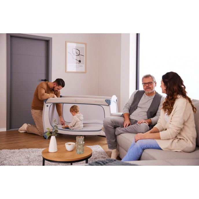 Hauck Travel Cot Sleep n Play Go Plus Dusty Mint Hauck Travel Cot Sleep n Play Go Plus Dusty Mint
