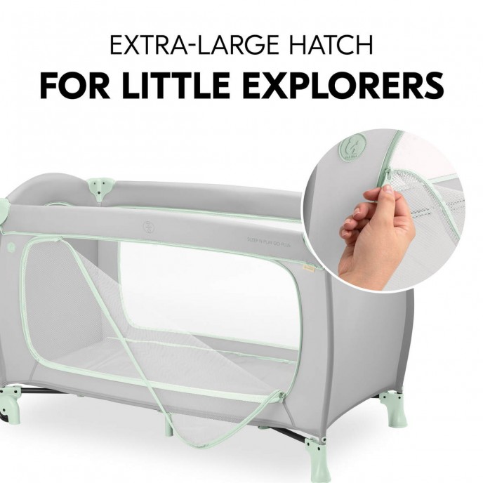 Hauck Travel Cot Sleep n Play Go Plus Dusty Mint Hauck Travel Cot Sleep n Play Go Plus Dusty Mint