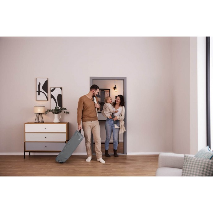 Hauck Travel Cot Sleep n Easyfold Dark Grey Hauck Travel Cot Sleep n Easyfold Dark Grey