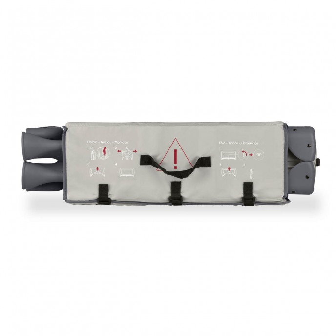 Hauck Travel Cot Sleep n Easyfold Dark Grey Hauck Travel Cot Sleep n Easyfold Dark Grey