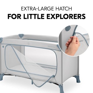 Hauck Travel Cot Dream n Play Plus Dusty Blue Hauck Travel Cot Dream n Play Plus Dusty Blue