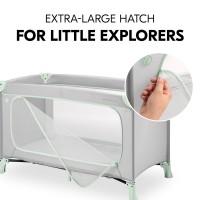 Hauck Travel Cot Dream n Play Plus Dusty Mint