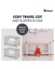 Hauck Travel Cot Dream n Play Plus Dusty Cork Hauck Travel Cot Dream n Play Plus Dusty Cork