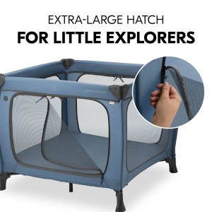 Hauck Travel Cot Sleep n Play Square Set Dark Blue Hauck Travel Cot Sleep n Play Square Set Dark Blue