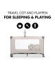 Hauck Travel Cot Dream n Play Go Pooh Rainbow Hauck Travel Cot Dream n Play Go Pooh Rainbow