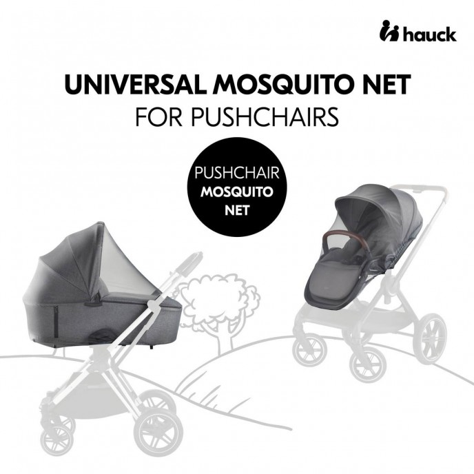 Hauck Insect Net for Stroller Grey