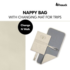 Hauck Changing Mat Change n Walk Beige Hauck Changing Mat Change n Walk Beige