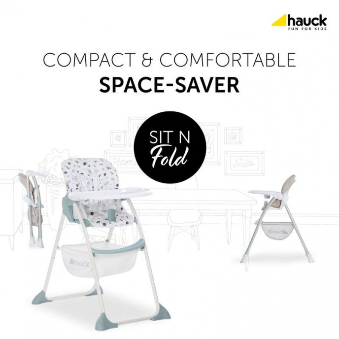 Hauck Highchair Sit n Fold Beige