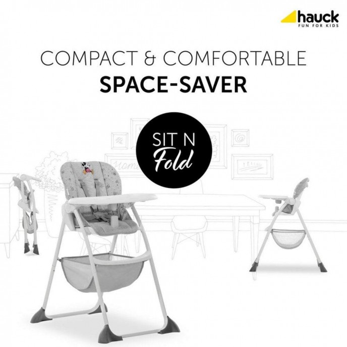 Hauck Highchair Sit n Fold Mickey