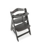 Hauck Alpha Wooden Highchair Charcoal (up to 90kg)