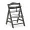 Hauck Alpha Wooden Highchair Charcoal (up to 90kg) Hauck Alpha Wooden Highchair Charcoal (up to 90kg)