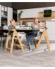Hauck Arketa Wooden Highchair Oak (up to 130kg)