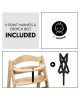 Hauck Arketa Wooden Highchair Oak (up to 130kg)