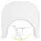 Hauck Highchair Click Tray White for Alpha and Beta Hauck Highchair Click Tray White for Alpha and Beta