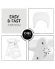 Hauck Highchair Click Tray for Alpha and Beta Hauck Highchair Click Tray for Alpha and Beta