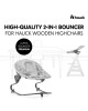 Hauck Alpha 2 in 1 Bouncer Premium Nordic Grey