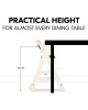 Hauck Beta+ Wooden Highchair White (up to 90kg)