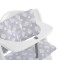 Hauck Alpha Highchair Pad Teddy Grey Hauck Alpha Highchair Pad Teddy Grey