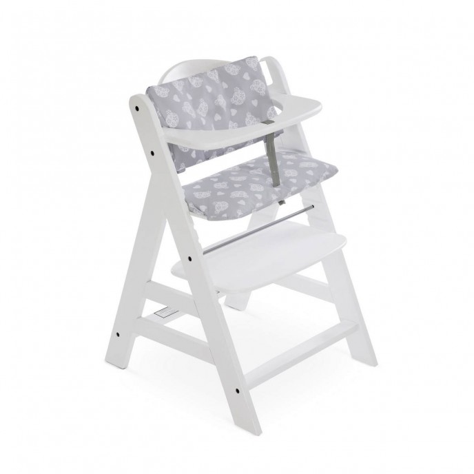 Hauck Alpha Highchair Pad Teddy Grey