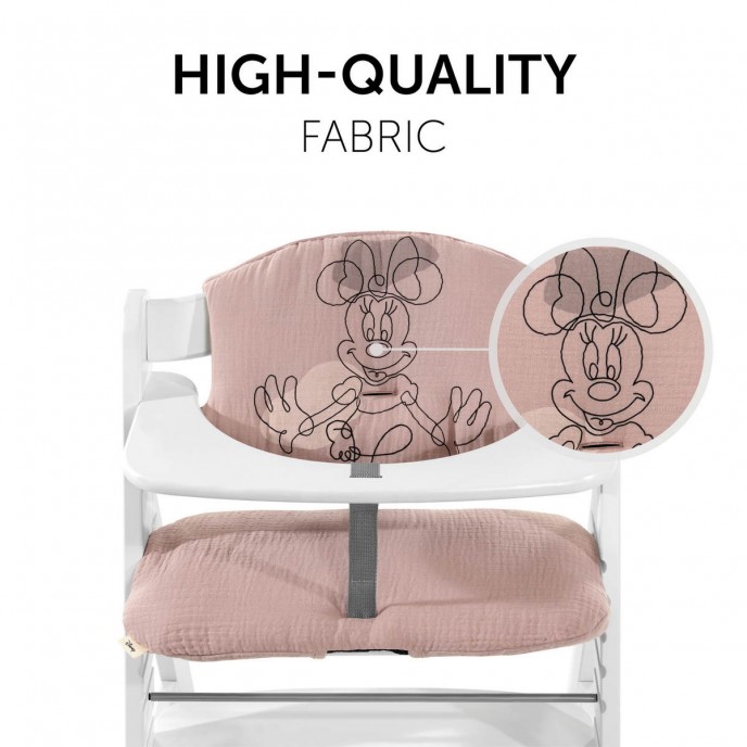 Hauck Highchair Pad Select Minnie Rose Hauck Highchair Pad Select Minnie Rose