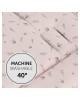 Hauck Pushchair Liner Flowers Rose