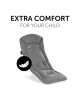 Hauck Pushchair Liner Charcoal