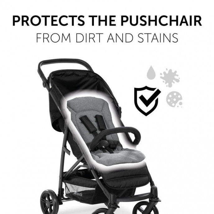 Hauck Pushchair Liner Charcoal