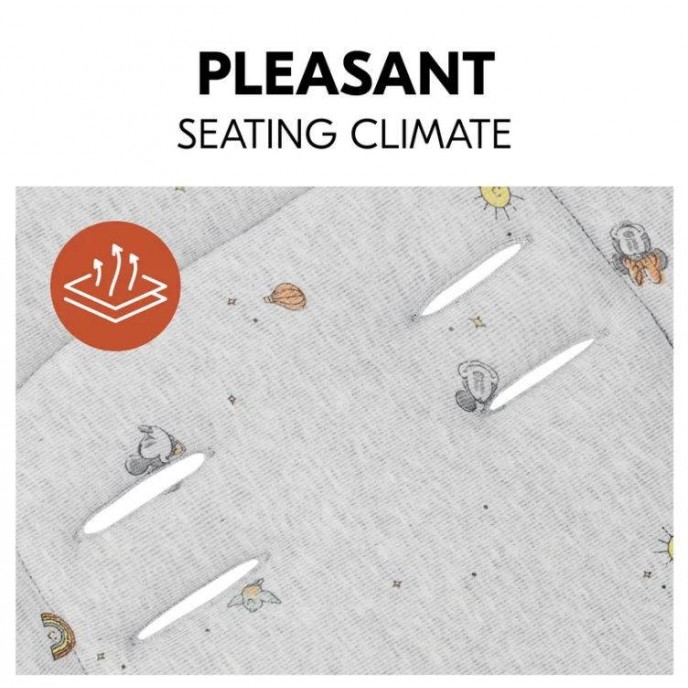 Hauck Pushchair Liner Disney Mickey & Minnie Grey Hauck Pushchair Liner Disney Mickey & Minnie Grey