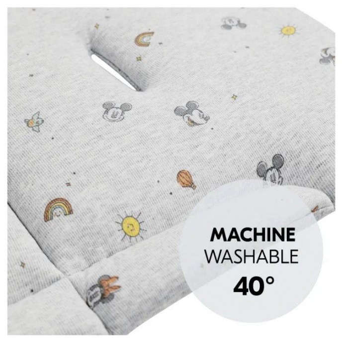 Hauck Pushchair Liner Disney Mickey & Minnie Grey Hauck Pushchair Liner Disney Mickey & Minnie Grey