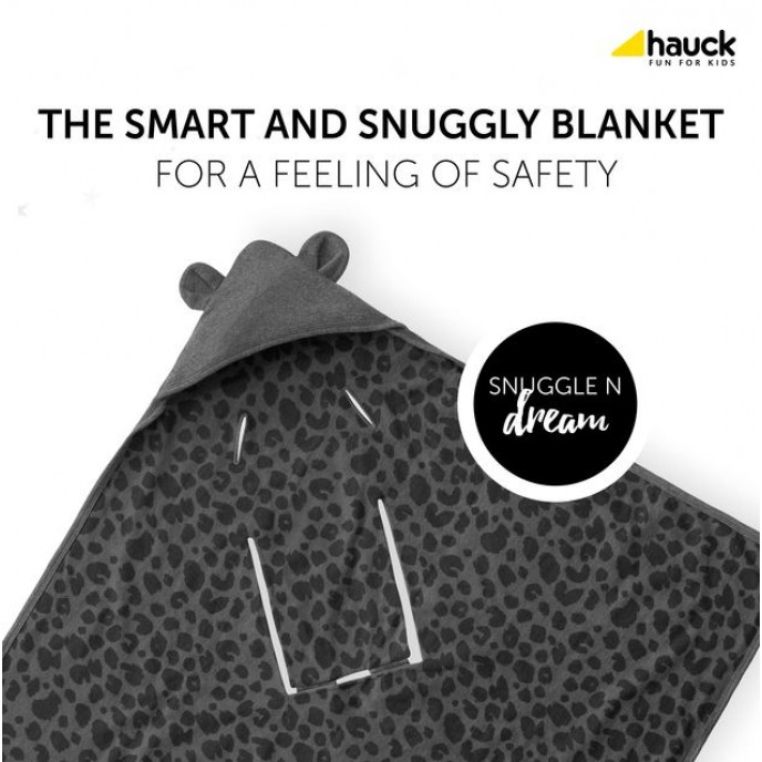 Hauck Snuggle n Dream Wrap Blanket Leo Grey