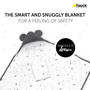 Hauck Snuggle n Dream Wrap Blanket Mickey Anthracite Hauck Snuggle n Dream Wrap Blanket Mickey Anthracite